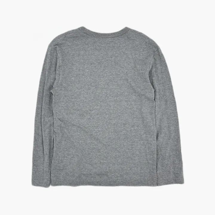 Comme des Garcons Comme des Garçons Play Gray Long Sleeve T-Shirt 0079 Size US M / EU 48-50 / 2 - 2 Thumbnail