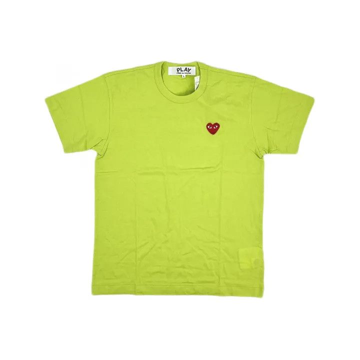 Comme des Garcons Comme des Garçons Play Red Heart Short Sleeve Tee 0079 Size US L / EU 52-54 / 3 - 2 Thumbnail
