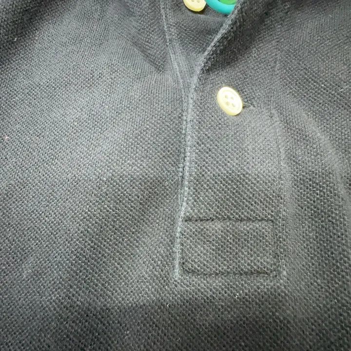 Comme des Garcons Comme des Garçons Play Black Short Sleeve Polo 0079 Size US M / EU 48-50 / 2 - 5 Thumbnail
