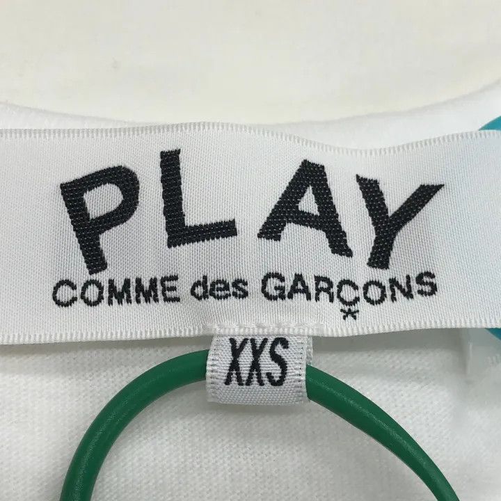 Comme des Garcons Comme des Garcons Play Purple Heart Tee 0079 Size US XXS / EU 40 - 2 Thumbnail