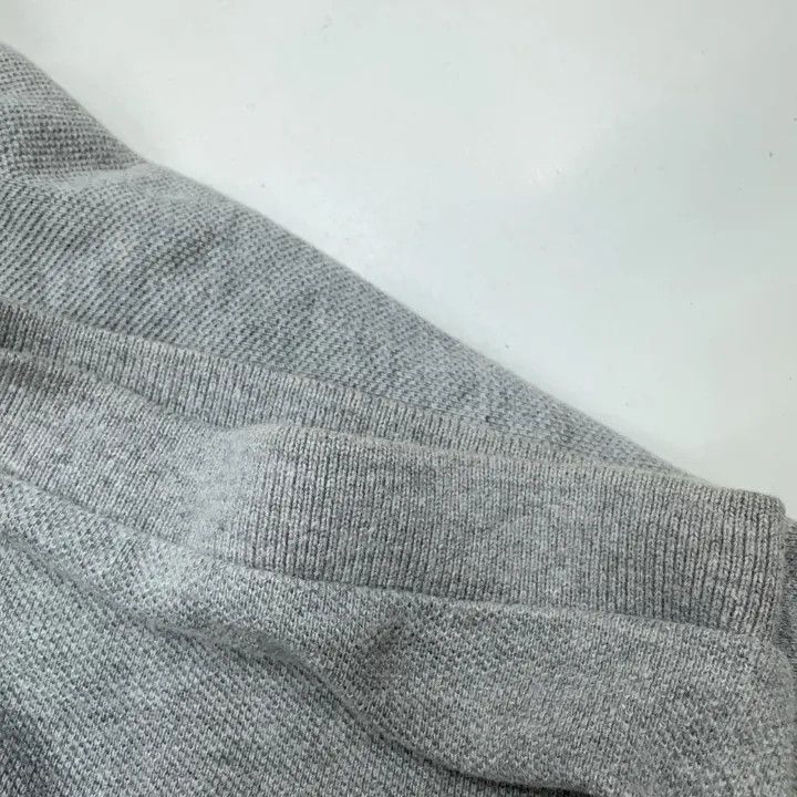 Comme des Garcons Comme des Garçons Play Gray Heart Logo Polo Shirt 0079 Size US M / EU 48-50 / 2 - 7 Thumbnail