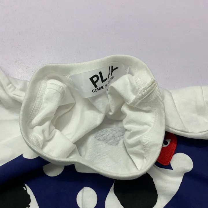 Comme des Garcons Comme des Garçons Play Polka Dot Heart T-Shirt 0079 Size US M / EU 48-50 / 2 - 5 Thumbnail