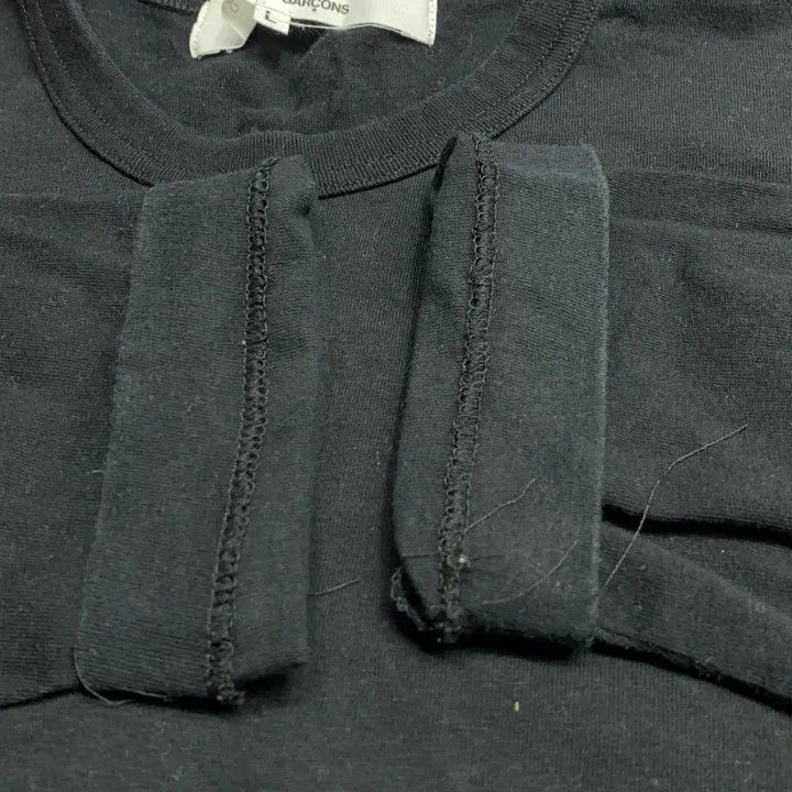 Comme des Garcons Comme des Garcons Play Black Long Sleeve T-Shirt 0079 Size US L / EU 52-54 / 3 - 7 Thumbnail
