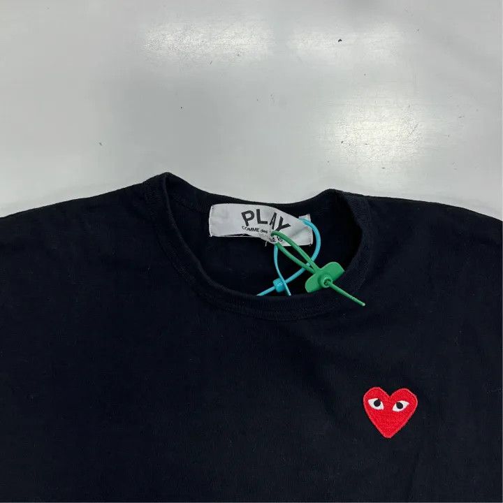 Comme des Garcons Comme des Garçons Play Black Heart T-Shirt 0079 Size US XL / EU 56 / 4 - 4 Thumbnail