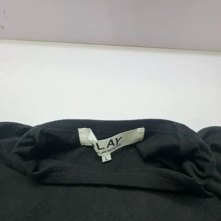 Comme des Garcons Comme Des Garçons Play Black Long Sleeve Tee 0079 Size US L / EU 52-54 / 3 - 5 Thumbnail