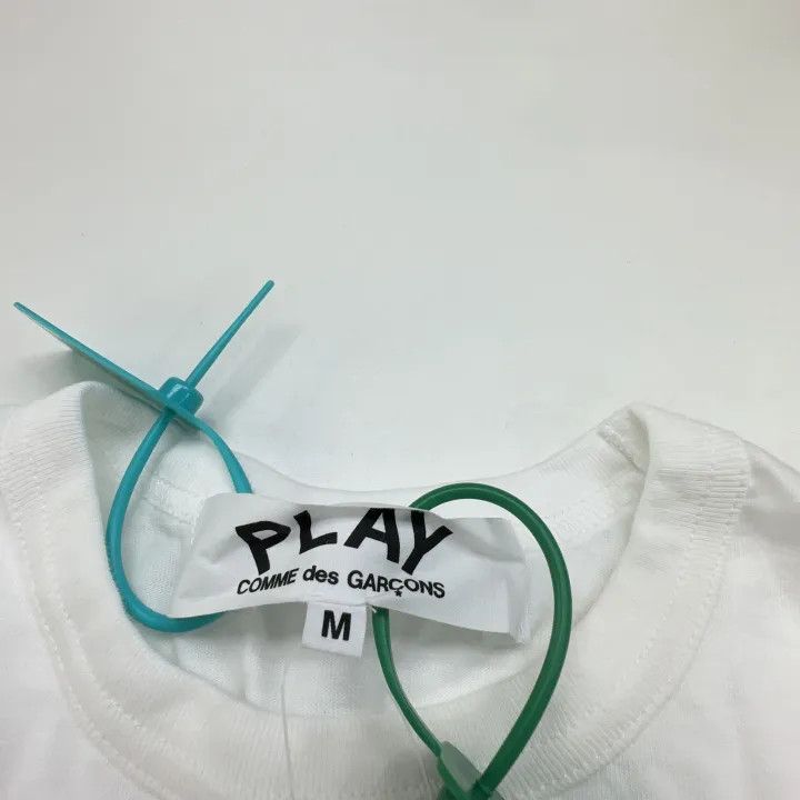 Comme des Garcons Comme des Garçons Play Red Heart Short Sleeve T-Shirt 0079 Size US M / EU 48-50 / 2 - 2 Thumbnail