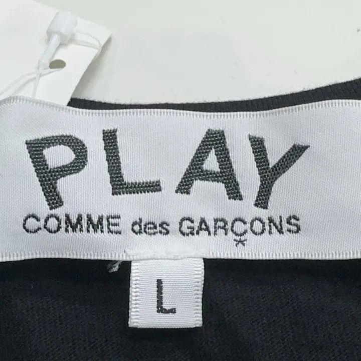 Comme des Garcons Comme des Garçons Play Black Heart Logo T-Shirt 0079 Size US L / EU 52-54 / 3 - 3 Thumbnail