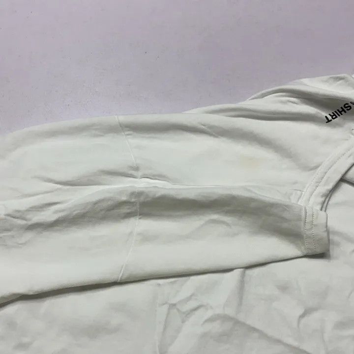 Comme des Garcons Comme des Garçons Plain White Short Sleeve T-Shirt 0079 Size US XL / EU 56 / 4 - 5 Thumbnail
