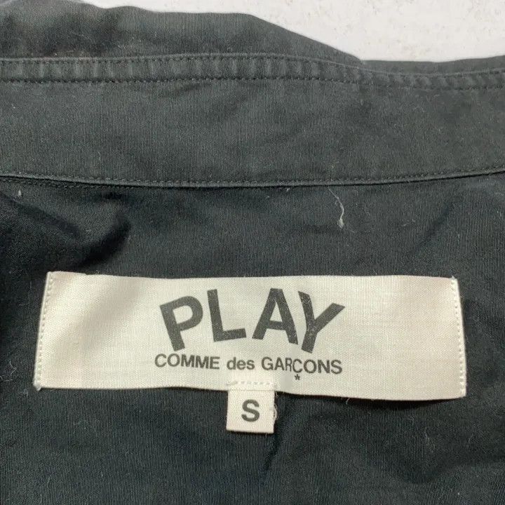 Comme des Garcons Comme des Garçons Play Black Long Sleeve Shirt 0079 Size US S / EU 44-46 / 1 - 4 Thumbnail