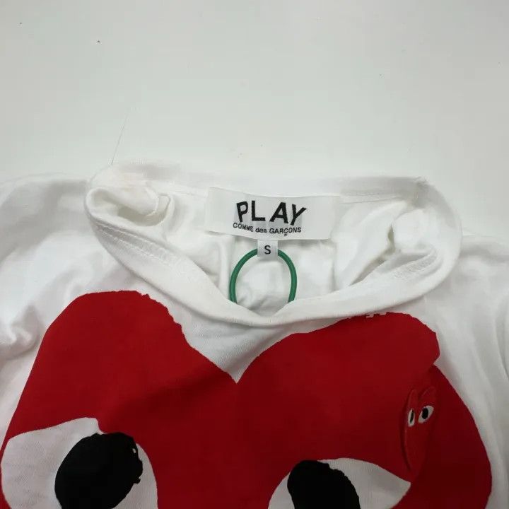 Comme des Garcons Comme des Garcons Play Heart Logo T-Shirt 0079 Size US S / EU 44-46 / 1 - 5 Thumbnail