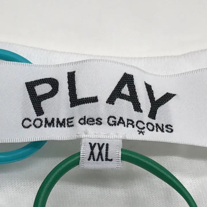 Comme des Garcons Comme des Garçons Play Polka Dot Heart Tee 0079 Size US XXL / EU 58 / 5 - 2 Thumbnail