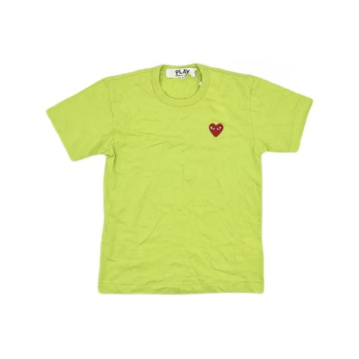 Comme des Garcons Comme des Garçons Play Green Heart Short Sleeve T-Shirt 0079 Size US S / EU 44-46 / 1 - 2 Thumbnail