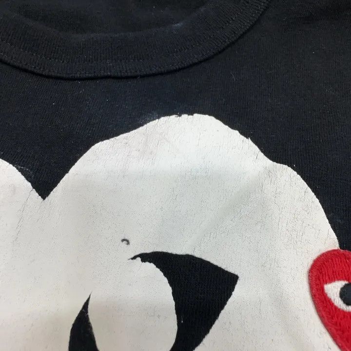 Comme des Garcons Comme des Garçons Play Black Heart T-Shirt 0079 Size US S / EU 44-46 / 1 - 6 Thumbnail