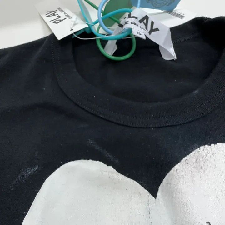 Comme des Garcons Comme des Garçons Play Black Heart T-Shirt 0079 Size US S / EU 44-46 / 1 - 5 Thumbnail