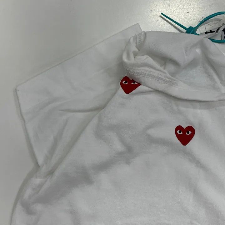 Comme des Garcons Comme des Garçons Play Heart Logo Tee 0079 Size US XS / EU 42 / 0 - 5 Thumbnail