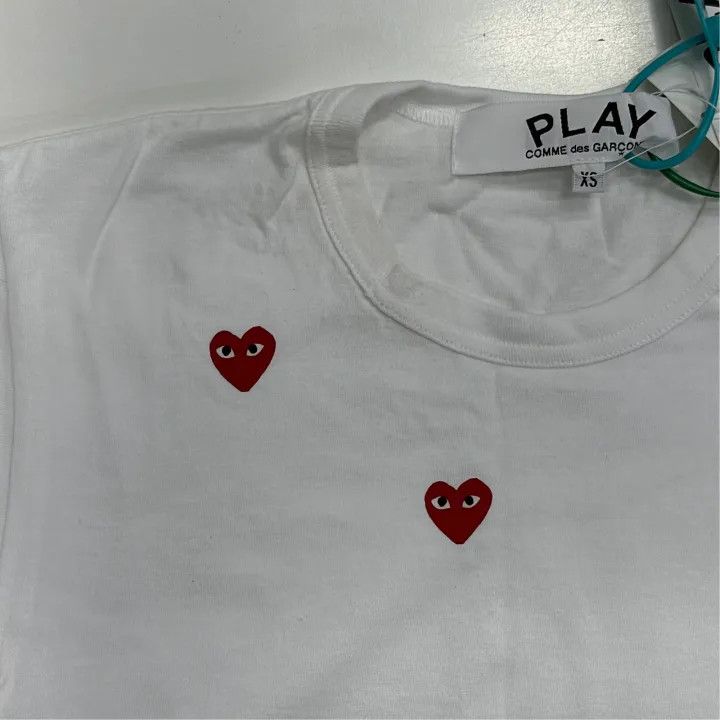 Comme des Garcons Comme des Garçons Play Heart Logo Tee 0079 Size US XS / EU 42 / 0 - 4 Thumbnail