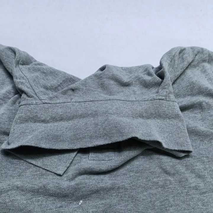 Comme des Garcons Comme des Garçons Play Gray Heart Logo Polo Shirt 0079 Size US XL / EU 56 / 4 - 8 Thumbnail