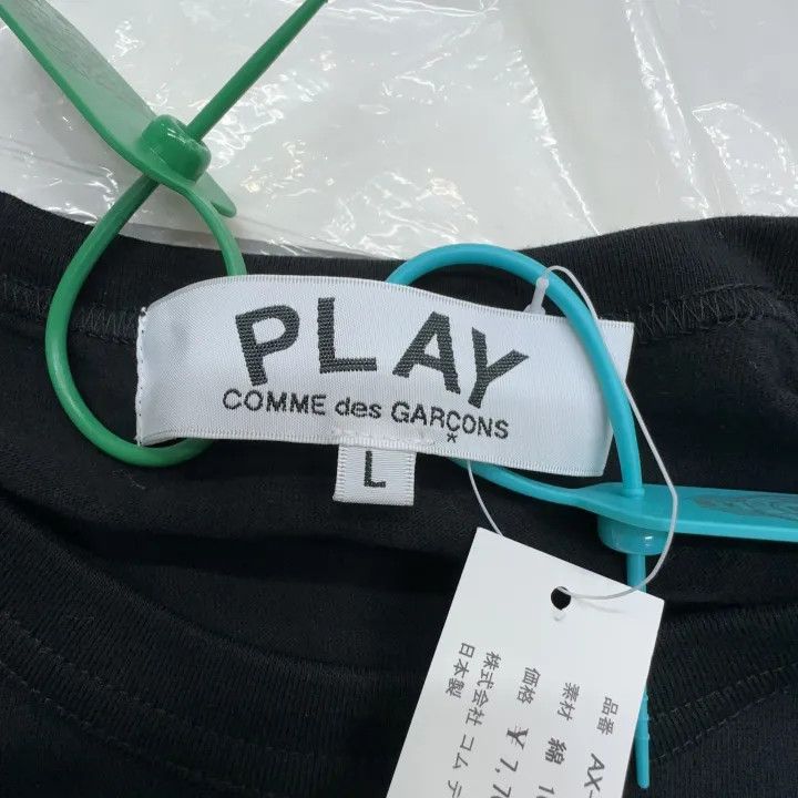 Comme des Garcons Comme des Garcons Play Black Logo T-Shirt 0079 Size US L / EU 52-54 / 3 - 3 Thumbnail
