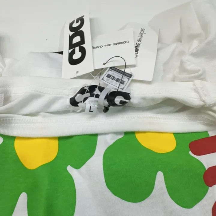 Comme des Garcons CDG Sunflower Short Sleeve T-Shirt 0079 Size US L / EU 52-54 / 3 - 8 Thumbnail