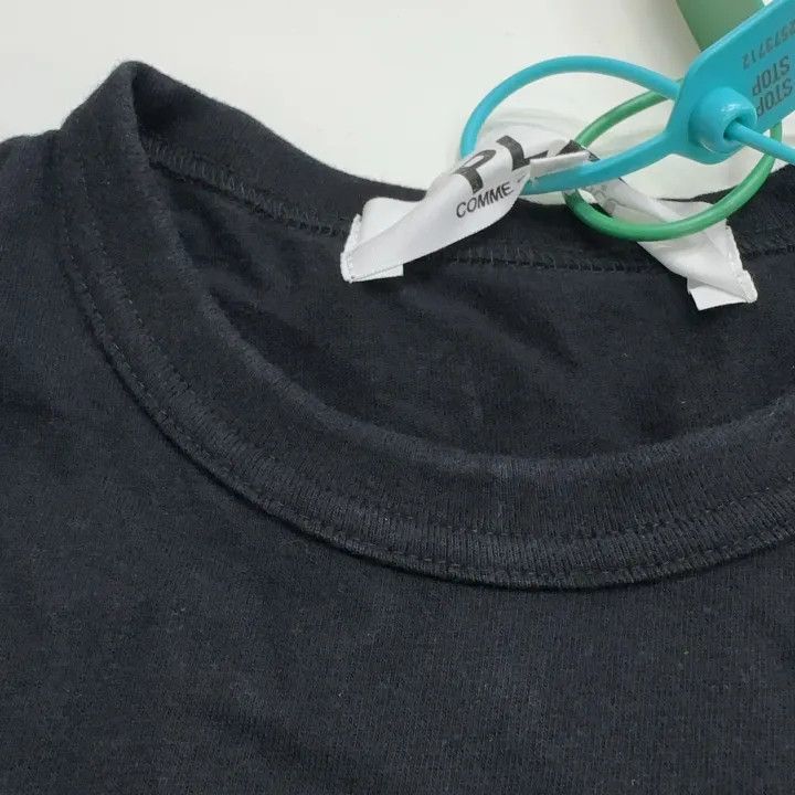 Comme des Garcons Comme des Garçons Play Black Short Sleeve T-Shirt 0079 Size US M / EU 48-50 / 2 - 5 Thumbnail