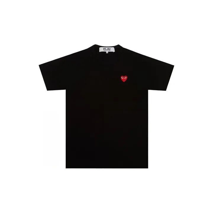 Comme des Garcons Comme des Garçons Play Black Heart Short Sleeve T-Shirt 0079 Size US XXL / EU 58 / 5 - 2 Thumbnail