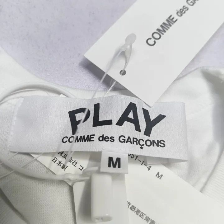 Comme des Garcons Comme des Garçons Play Heart Print T-Shirt 0079 Size US M / EU 48-50 / 2 - 3 Thumbnail