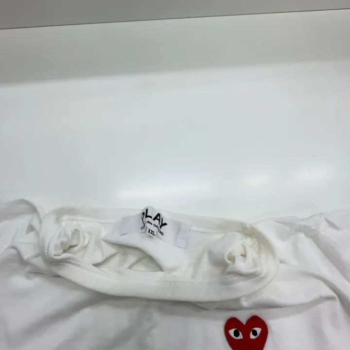 Comme des Garcons Comme des Garçons Play Short Sleeve T-Shirt 0079 Size US XXL / EU 58 / 5 - 5 Thumbnail