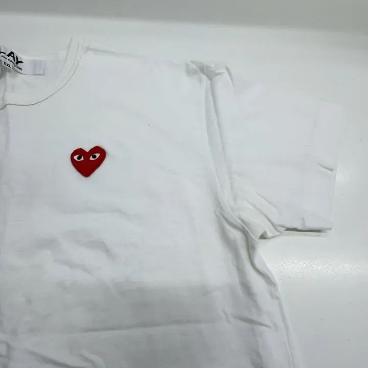Comme des Garcons Comme des Garçons Play Short Sleeve T-Shirt 0079 Size US XXL / EU 58 / 5 - 6 Thumbnail