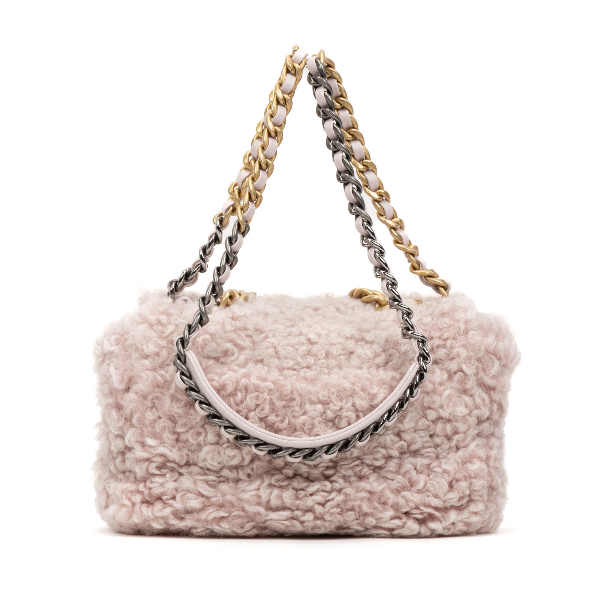 Chanel Rare Shearling 19 Classic Flap Size ONE SIZE - 2 Thumbnail