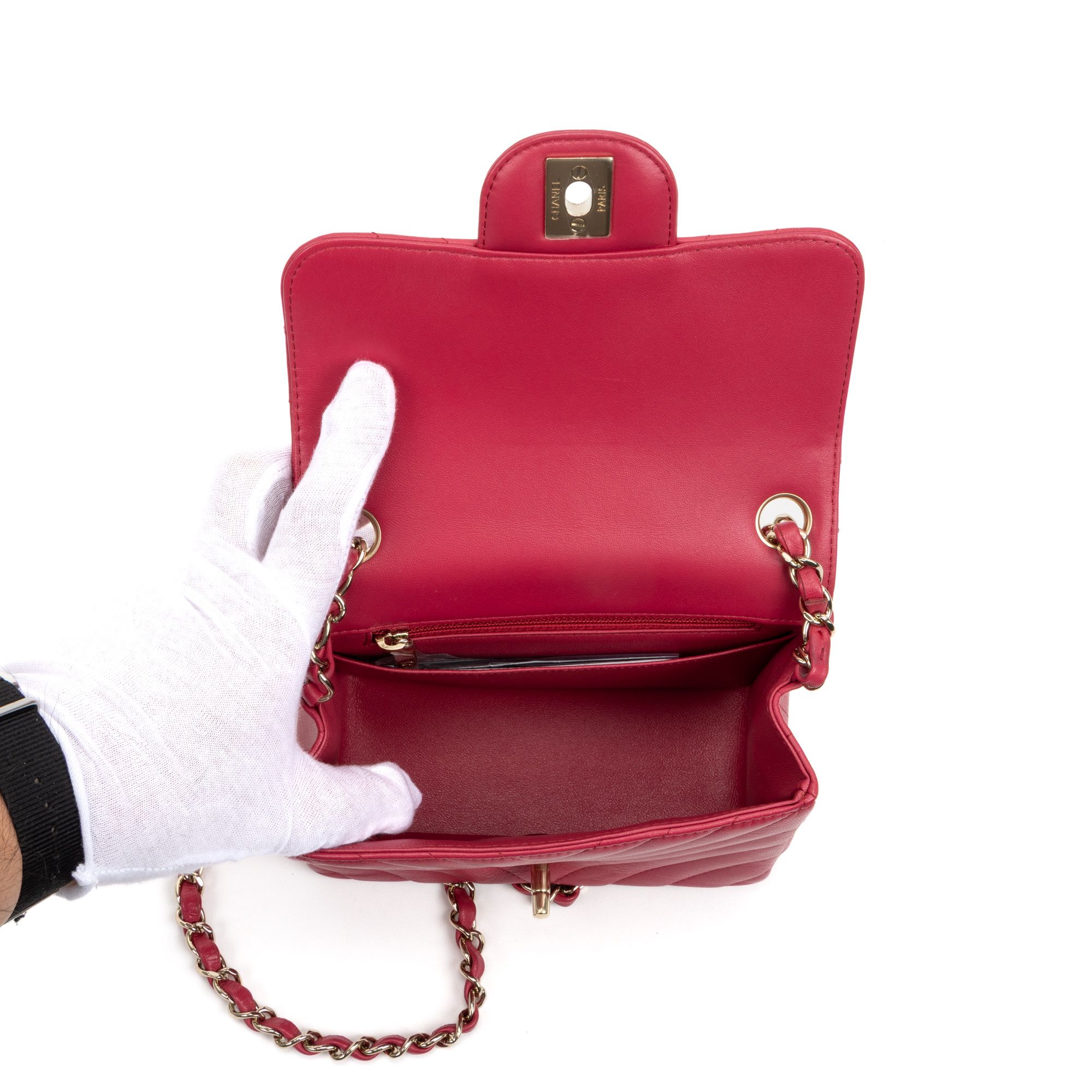 Chanel Square Classic Single Flap Mini Size ONE SIZE - 9 Thumbnail