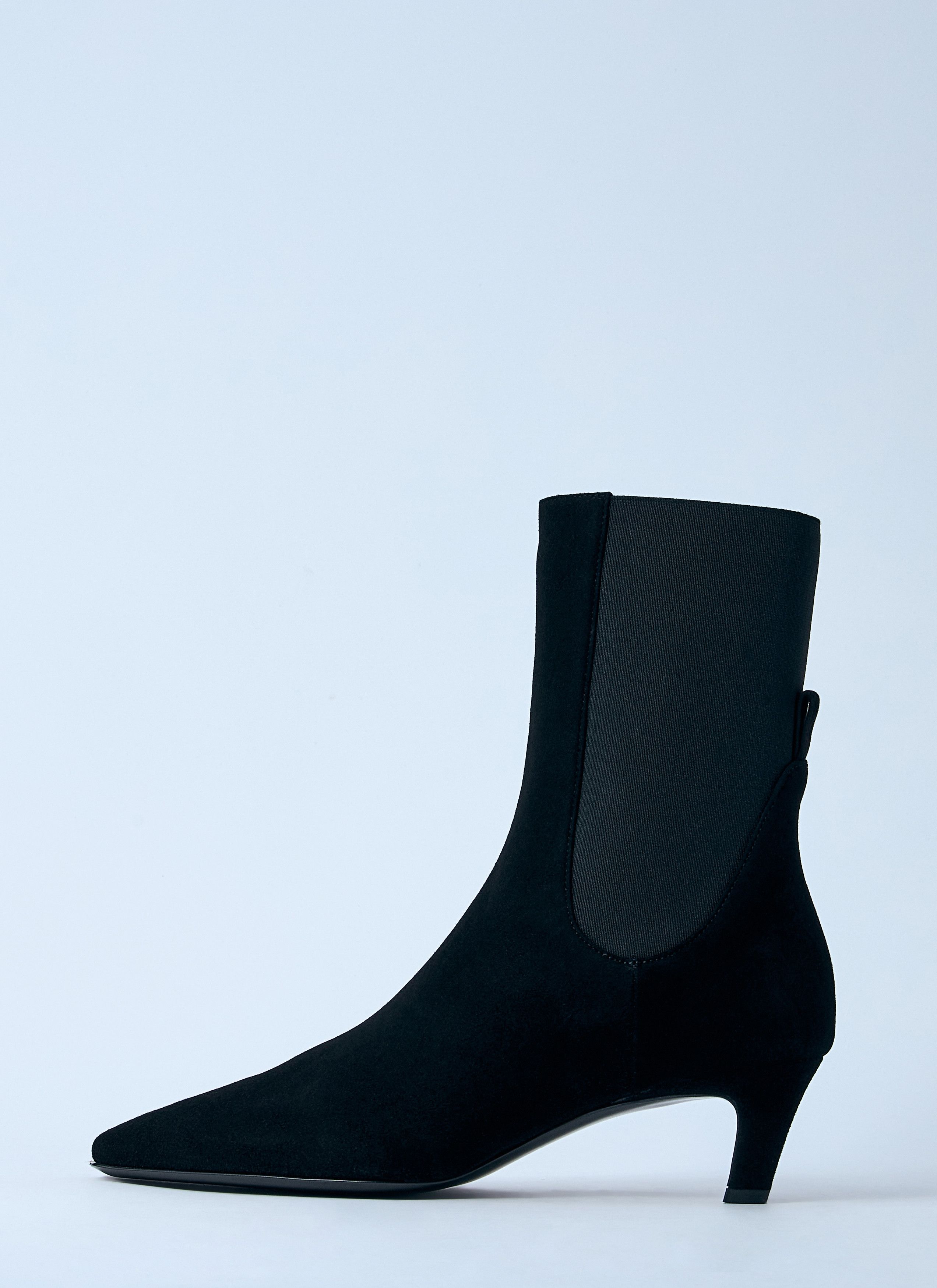 Toteme Suede Boots Size US 7 / IT 37 - 4 Thumbnail