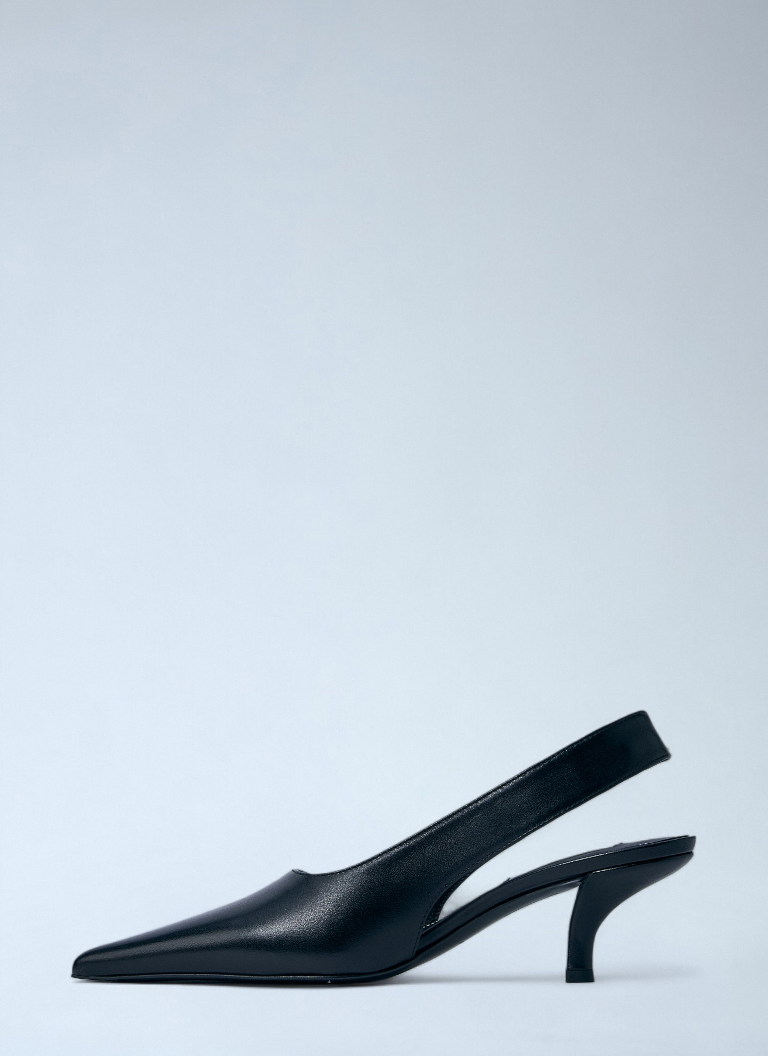 Toteme Classic Leather Slingback Heels Size US 10 / IT 40 - 4 Thumbnail