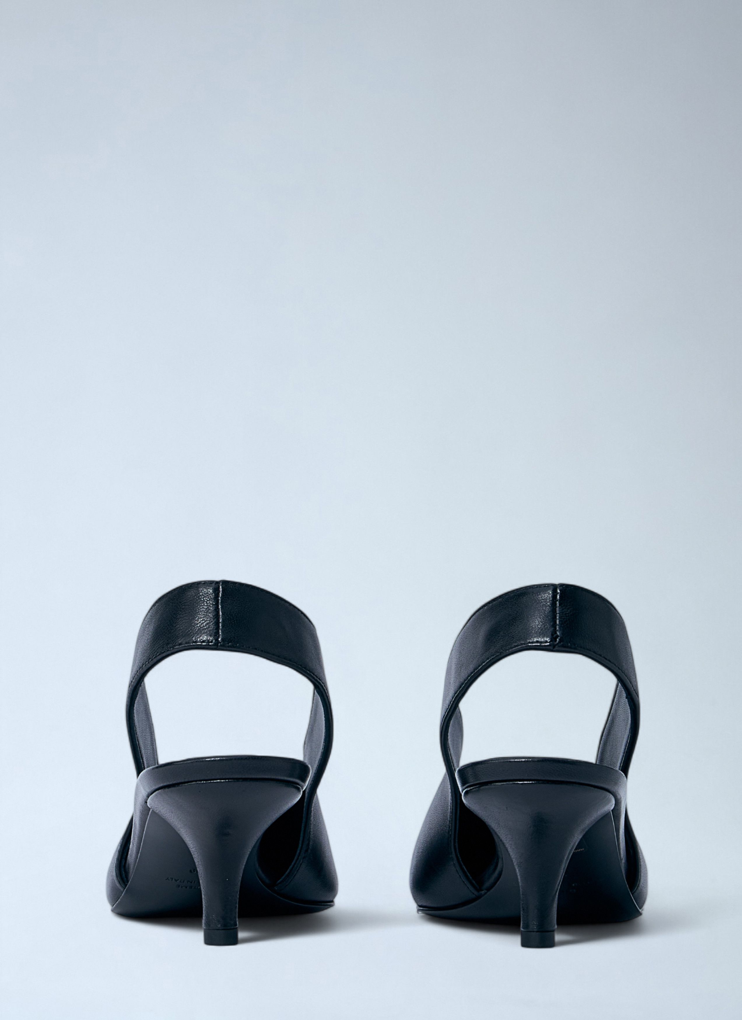 Toteme Classic Leather Slingback Heels Size US 10 / IT 40 - 5 Thumbnail