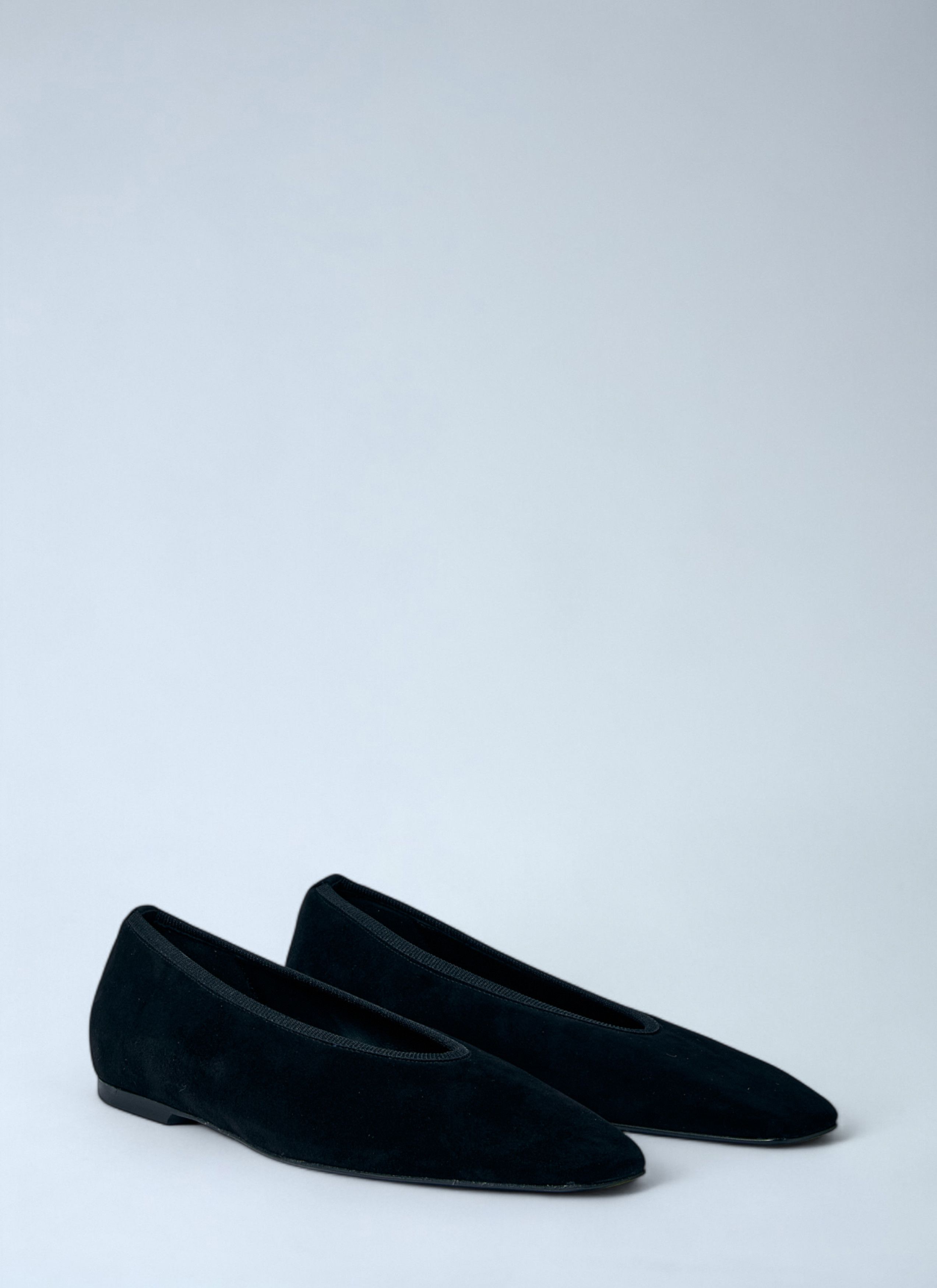 Toteme Minimalist Suede Ballerinas Flats Size US 7 / IT 37 - 2 Thumbnail