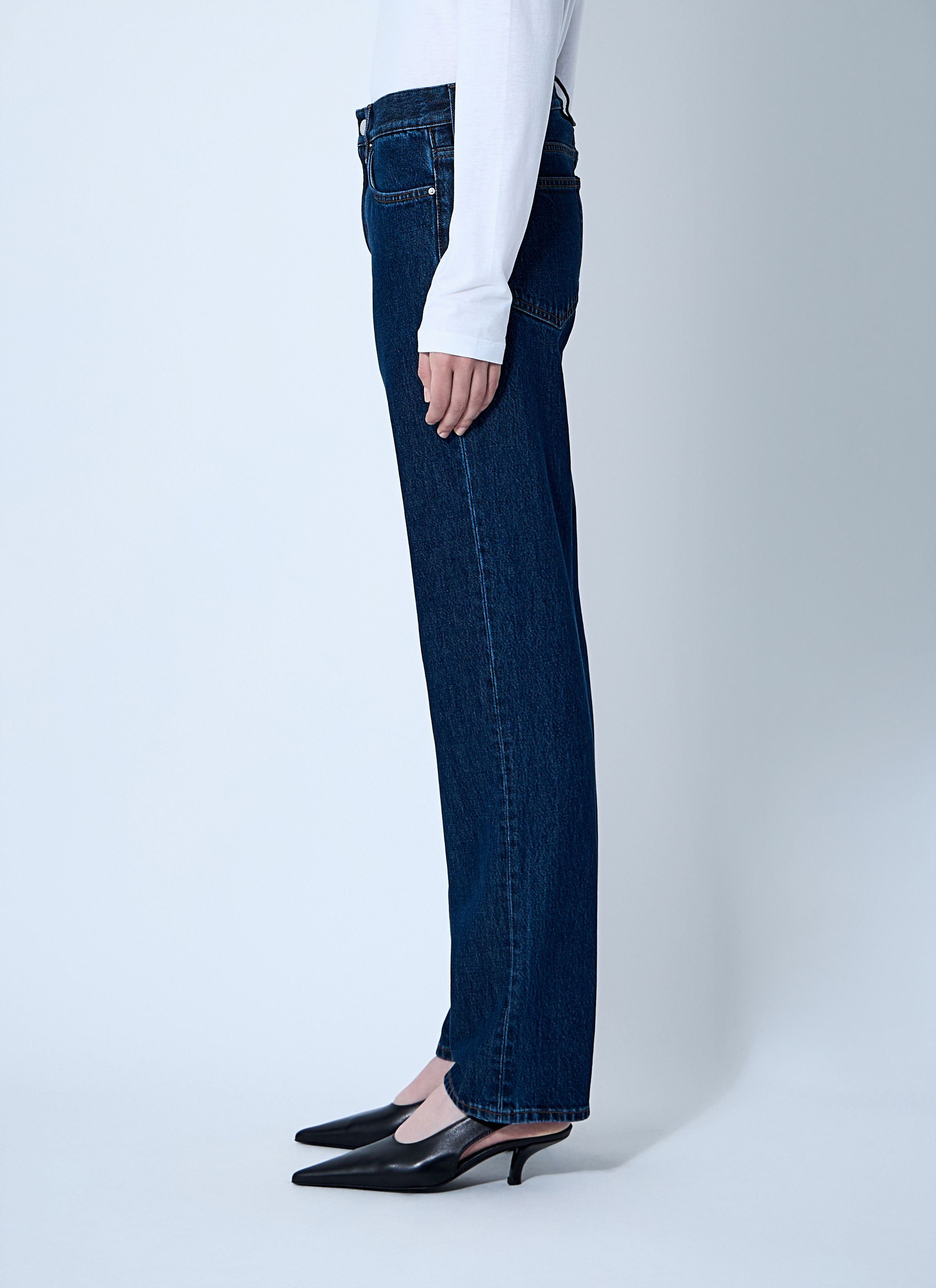 Toteme Low Jeans Size 28" / US 6 / IT 42 - 3 Thumbnail