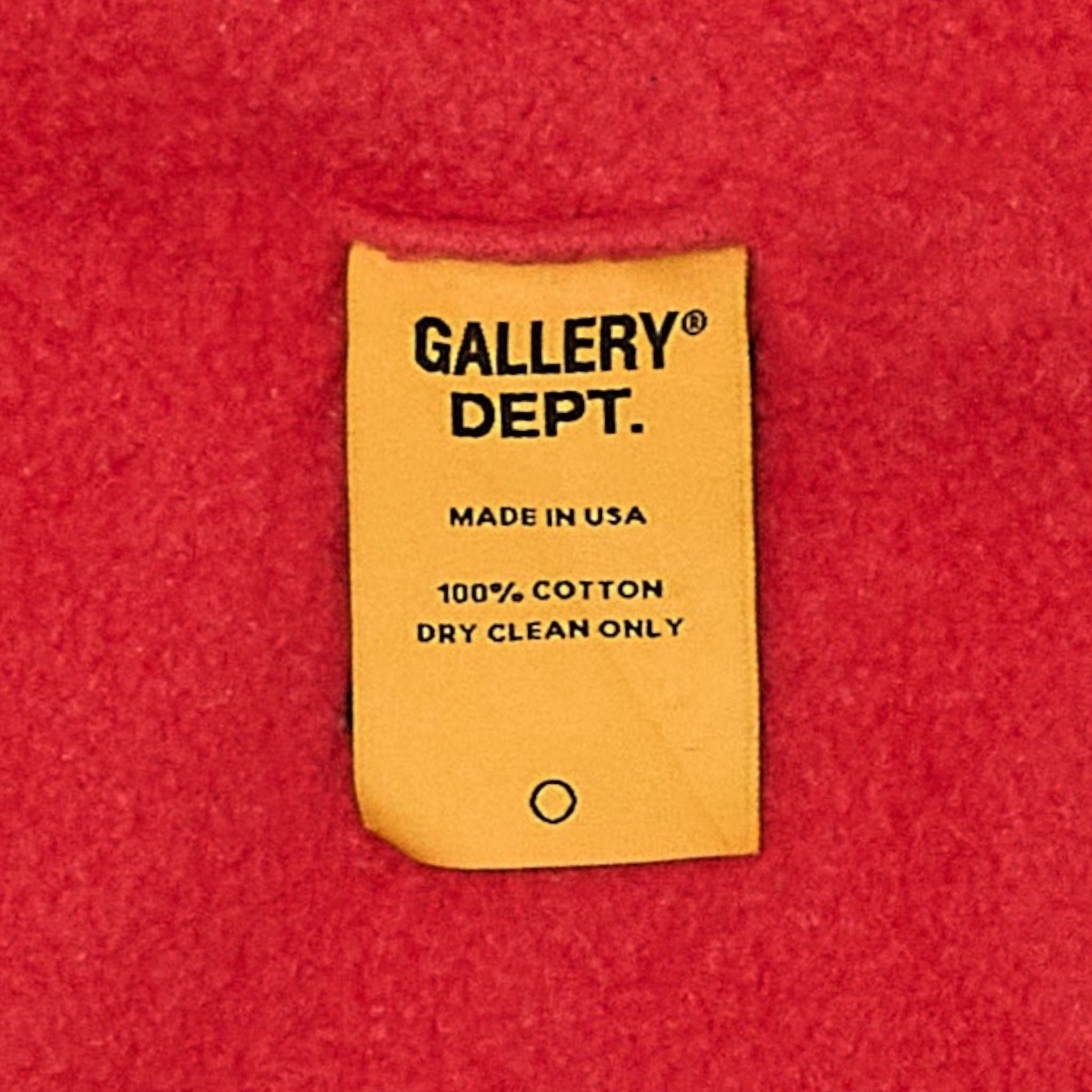 Gallery Dept. Gallery Department Vintage GD French Logo Hooded Sweatshirt Size US L / EU 52-54 / 3 - 6 Thumbnail