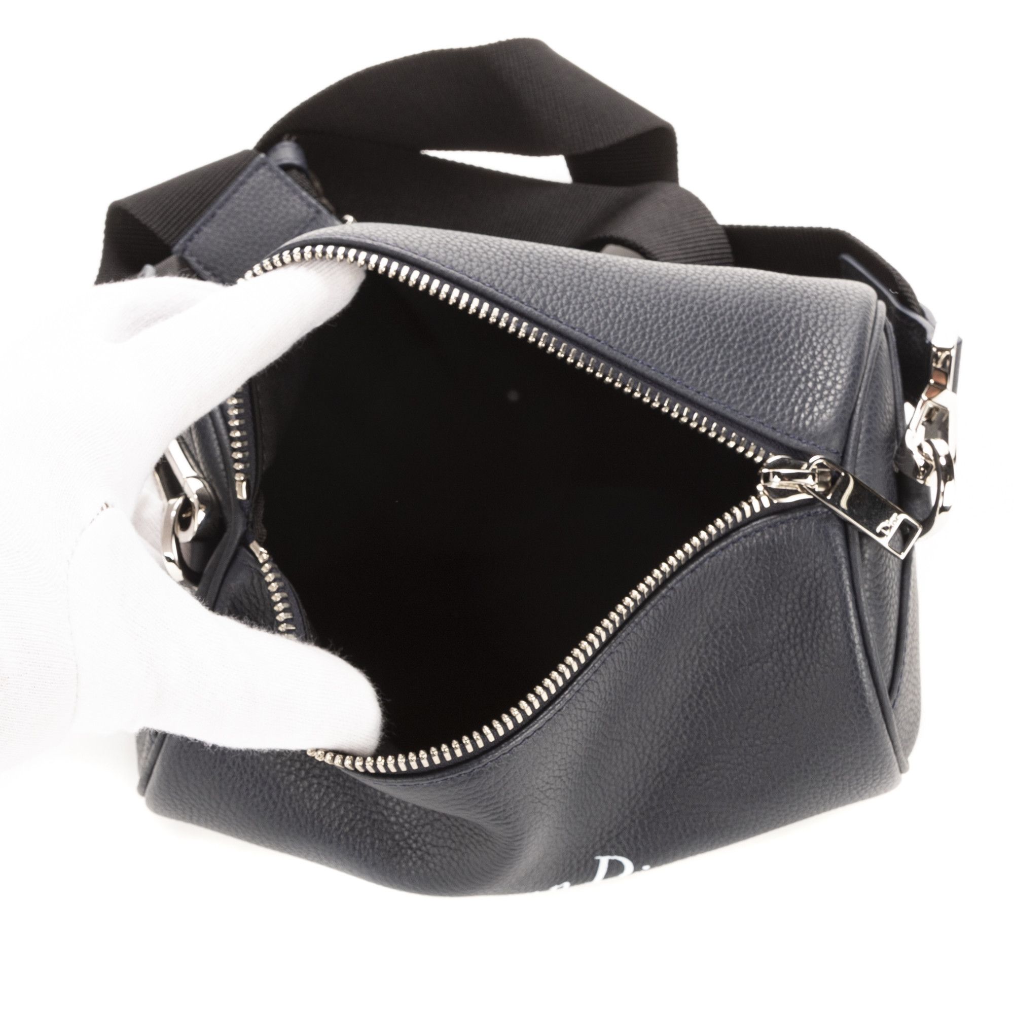 Dior Dior Atelier Roller Navy Blue Cowhide leather Silver AA Size ONE SIZE - 7 Thumbnail
