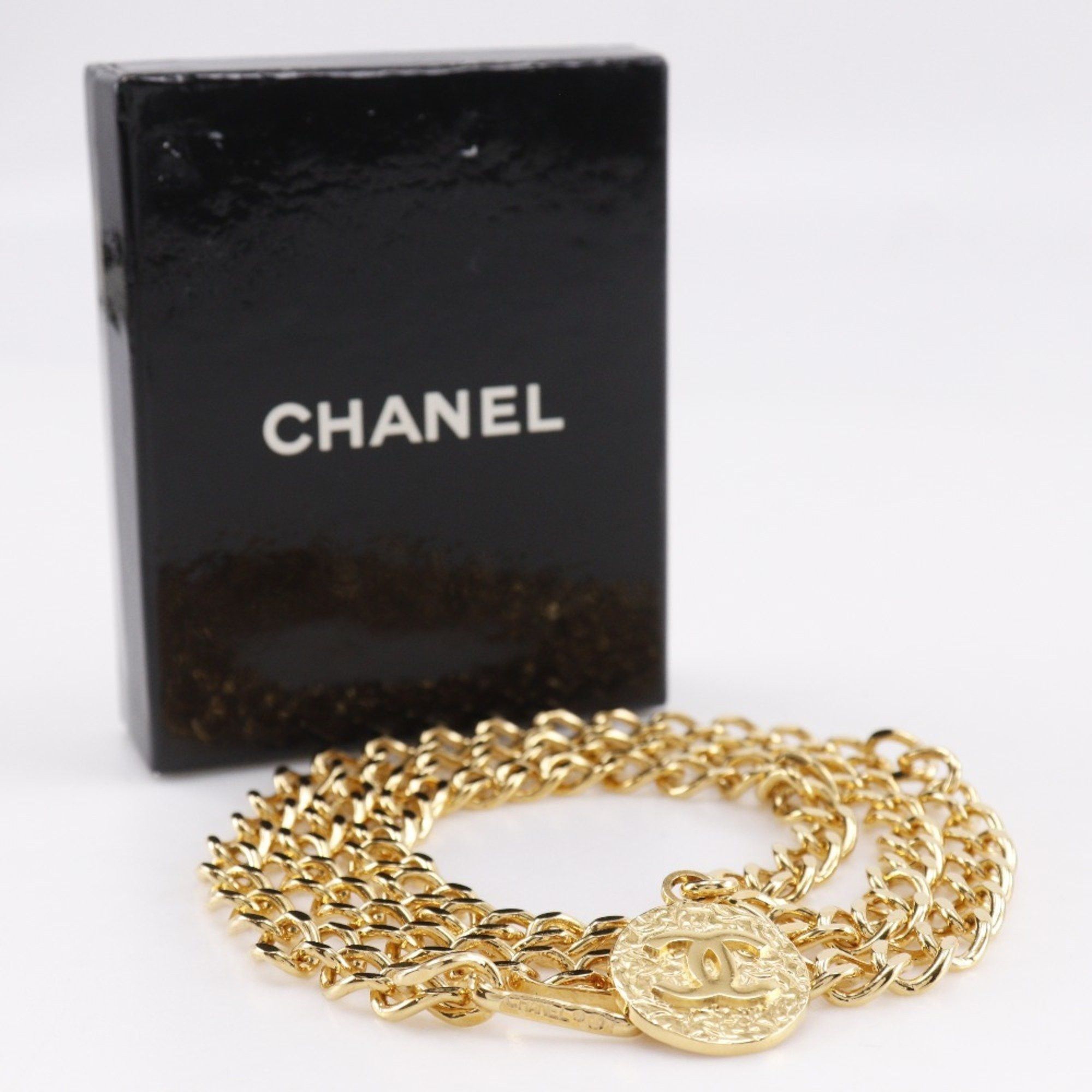 Chanel Chanel Coco Mark belt Size ONE SIZE - 9 Thumbnail