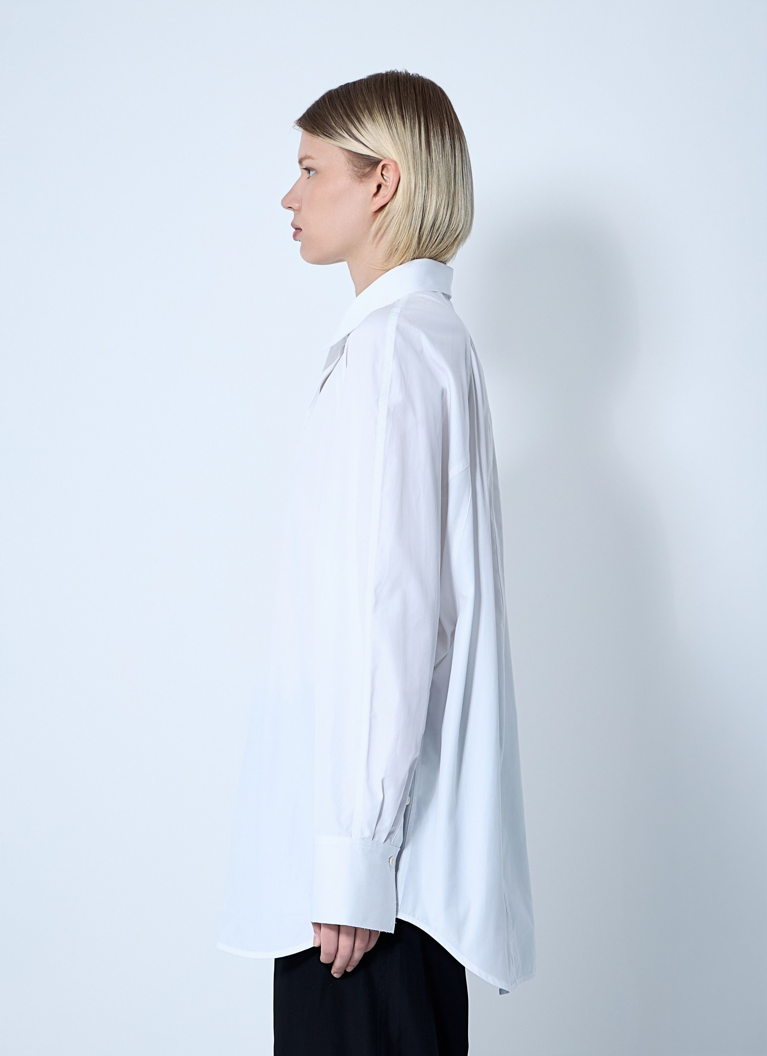 Toteme Raw Raglan Shirt Size M / US 6-8 / IT 42-44 - 3 Thumbnail