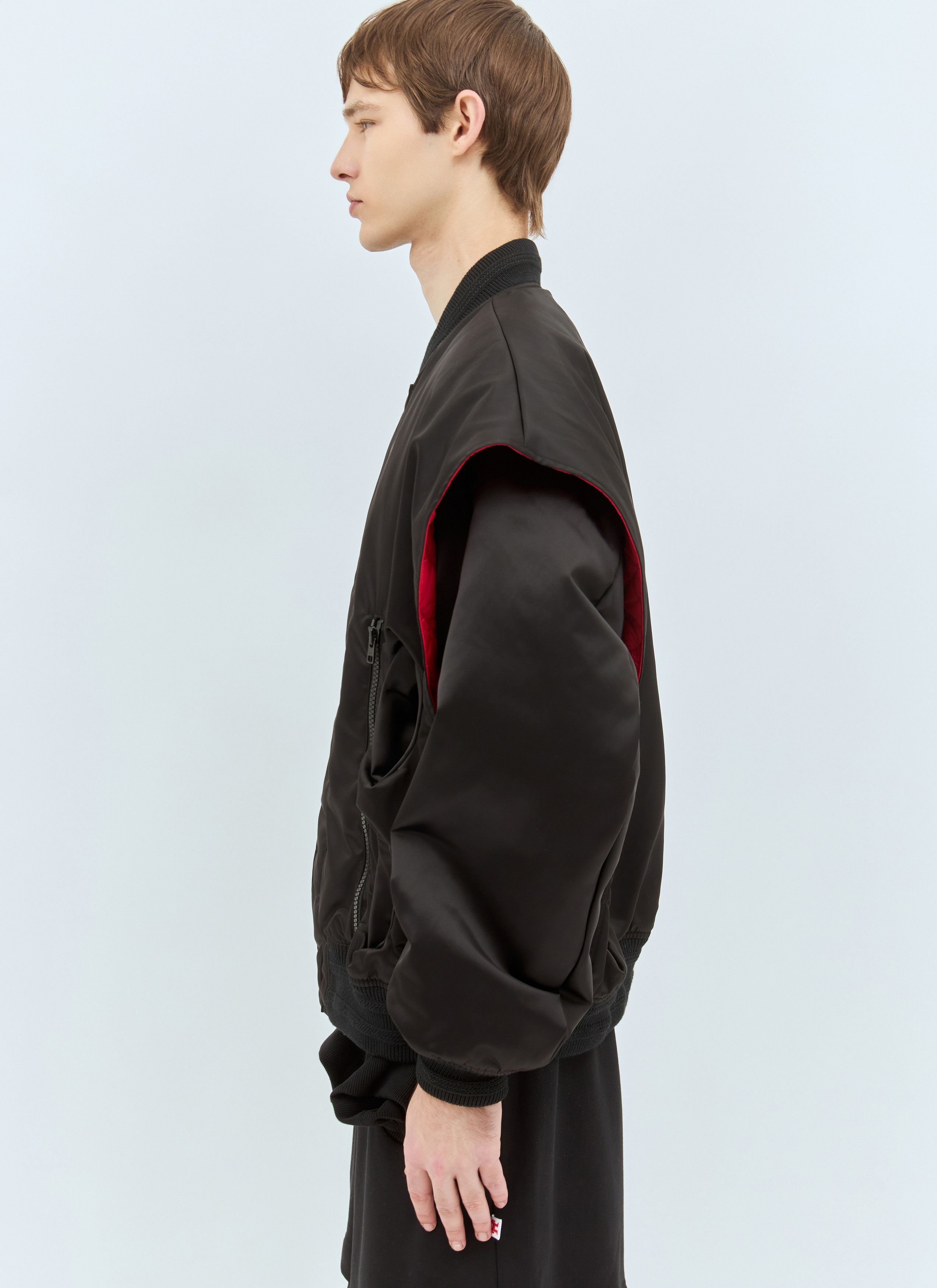 Walter Van Beirendonck Tunnel Bomber Jacket Size US XL / EU 56 / 4 - 4 Thumbnail