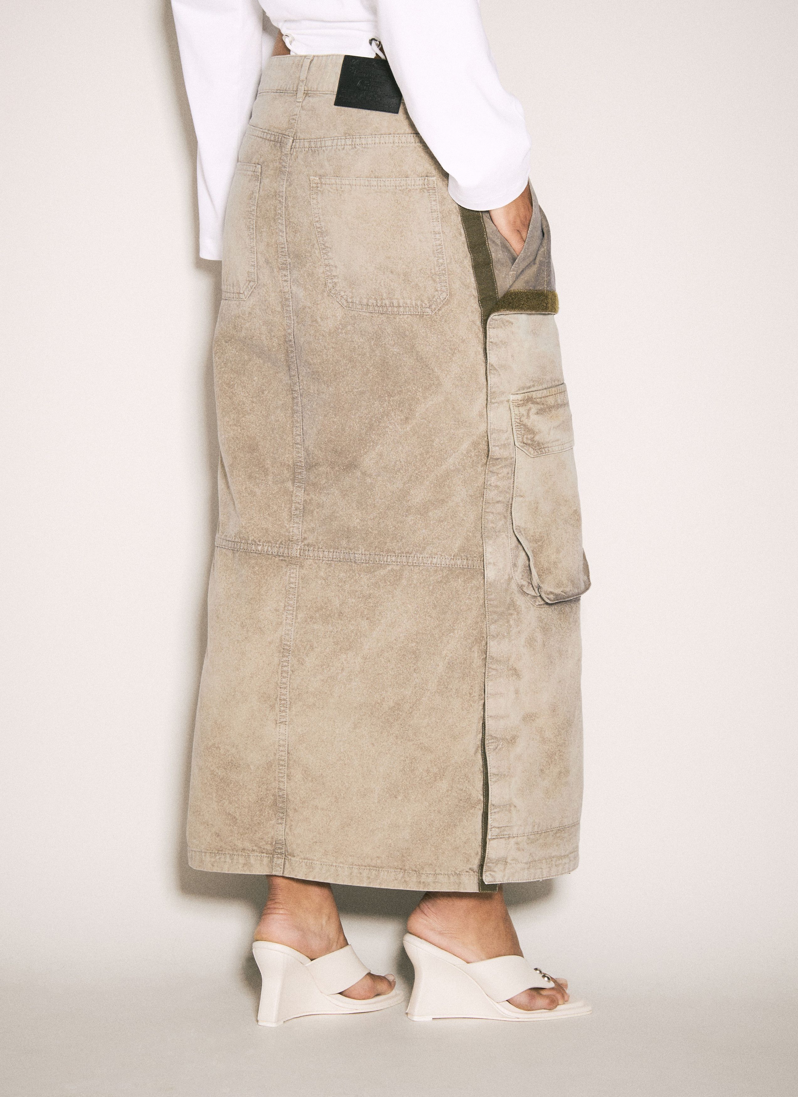 Y/Project Cargo Maxi Skirt Size 34" / US 12 / IT 48 - 5 Thumbnail