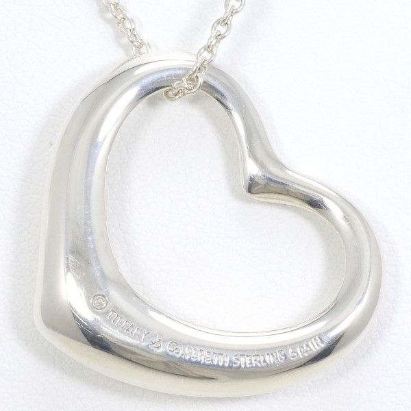 Tiffany & Co. Tiffany & Co. Tiffany Open Heart Silver Necklace Metal Necklace Size ONE SIZE - 4 Thumbnail