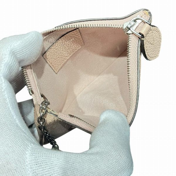 Louis Vuitton Louis Vuitton Louis Vuitton Pochette Cle Mahina Coin Case Leather Coin Case M69508 Size ONE SIZE - 5 Thumbnail