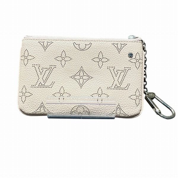 Louis Vuitton Louis Vuitton Louis Vuitton Pochette Cle Mahina Coin Case Leather Coin Case M69508 Size ONE SIZE - 2 Thumbnail