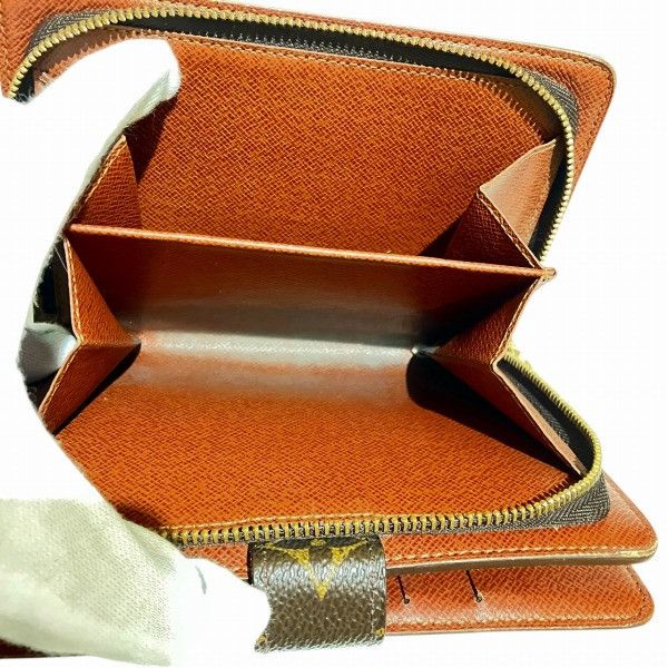 Louis Vuitton Louis Vuitton Louis Vuitton Portepapier Zip Monogram Wallet Canvas Short Wallet M61207 Size ONE SIZE - 5 Thumbnail