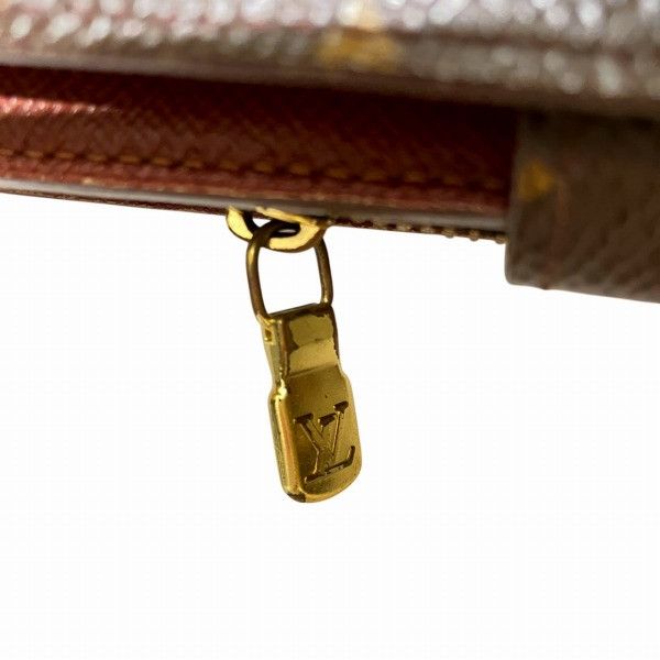 Louis Vuitton Louis Vuitton Louis Vuitton Portepapier Zip Monogram Wallet Canvas Short Wallet M61207 Size ONE SIZE - 9 Thumbnail