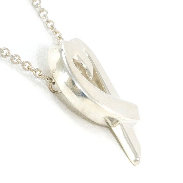 Tiffany & Co. Tiffany & Co. Tiffany Loving Heart 925 Silver Necklace Metal Necklace Size ONE SIZE - 2 Thumbnail