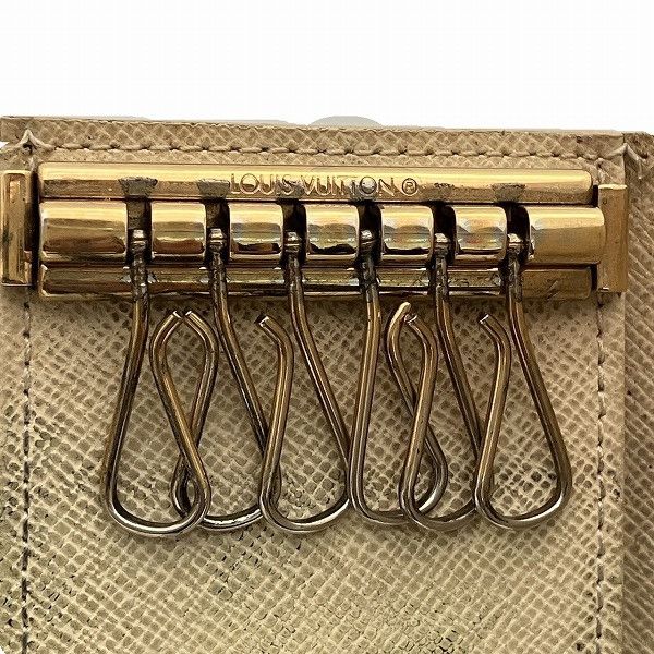 Louis Vuitton Louis Vuitton Louis Vuitton Multicle 6 Damier Azur Key Case Canvas Key case N61745 Size ONE SIZE - 8 Thumbnail