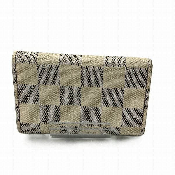 Louis Vuitton Louis Vuitton Louis Vuitton Multicle 6 Damier Azur Key Case Canvas Key case N61745 Size ONE SIZE - 6 Thumbnail