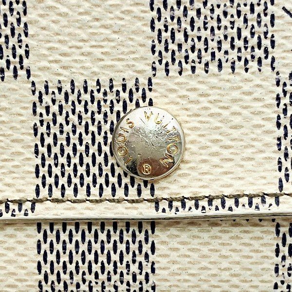 Louis Vuitton Louis Vuitton Louis Vuitton Multicle 6 Damier Azur Key Case Canvas Key case N61745 Size ONE SIZE - 7 Thumbnail